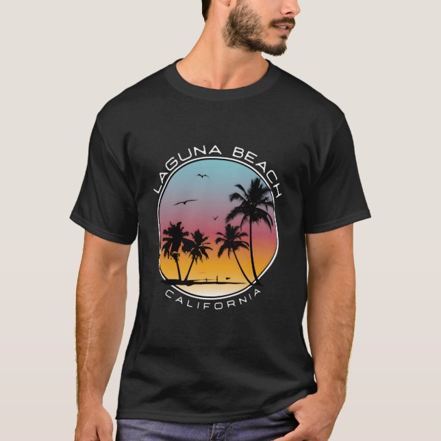 T-shirt Laguna Beach California (Devant)