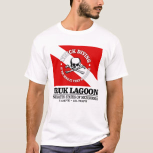 T-shirt Lagune de Truk (les meilleures épaves)