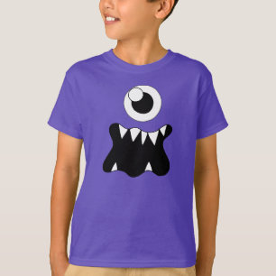 T-shirt laid de monstre