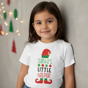 T-shirt L'aide de Noël du Père Noël