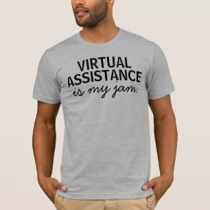T-shirt L'aide virtuelle est ma confiture