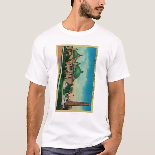 T-shirt L'aiguille et le planétarium de Cléopâtre dedans (Devant)