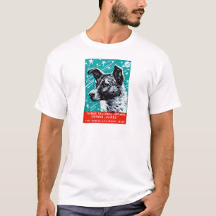 T-shirt Laika 1957 le chien de l'espace