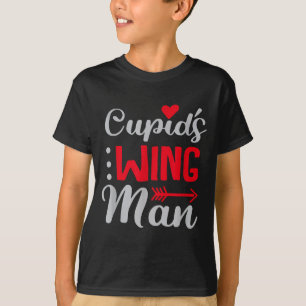 T-shirt L'aile d'ami de Cupidon Mignon Matchmaker de la Sa