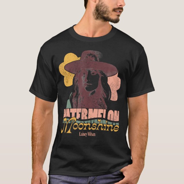 T-shirt Lainey Wilson - Moonshine de pastèque (Devant)