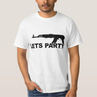 T-shirt Laisse la partie AK47 noircir