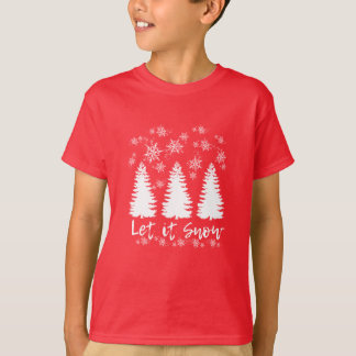 T-shirt Laisse-le neiger