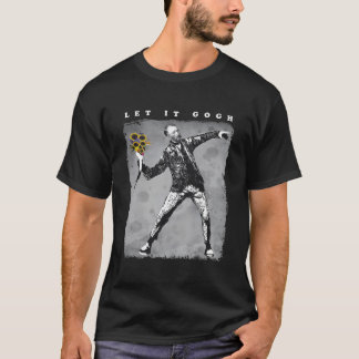 T-shirt Laisse-Le Passer Distressed Pun