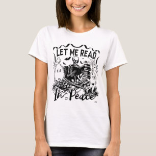 T-shirt Laisse-Moi Lire En Chemise De Paix
