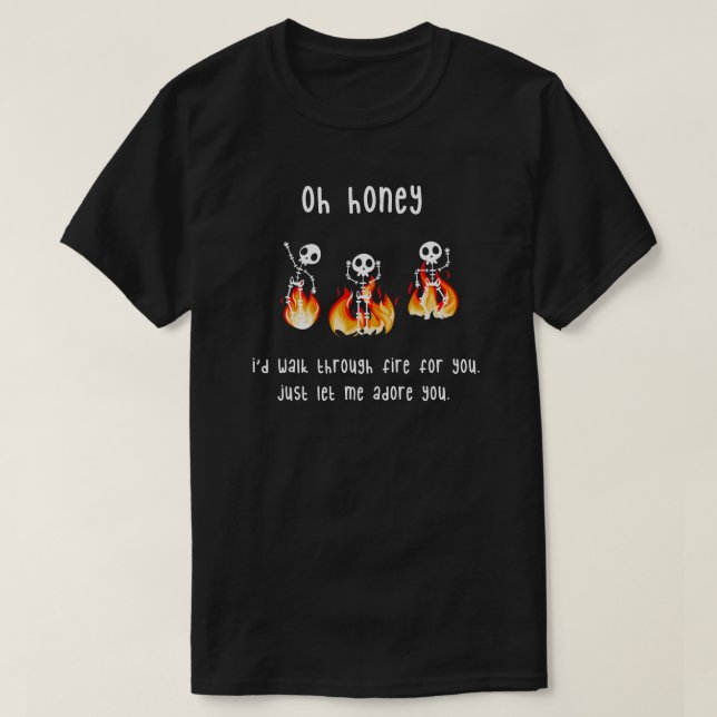 T-shirt Laisse-moi t'aimer (Design devant)