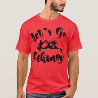 T-shirt Laisser aller Randonnée
