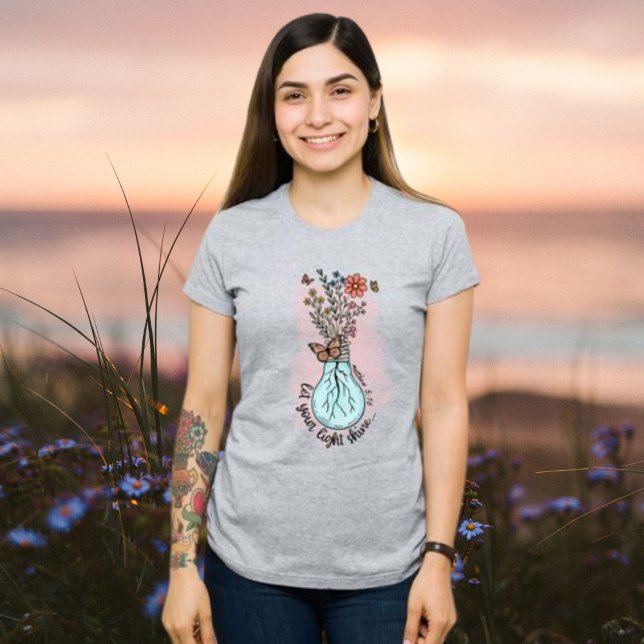 T-shirt Laisser Briller Votre Lumière - Matthieu 5:16 (Créateur téléchargé)