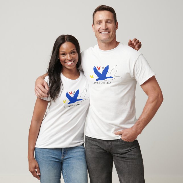 T-shirt Laisser Dieu diriger VLC (Unisexe)