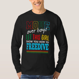 T-shirt Laissez cette fille vous montrer comment pratiquer