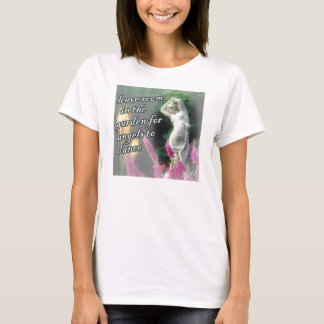 T-shirt Laissez de la place dans le jardin...