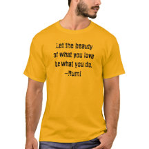 Laissez la beauté Rumi Mens Tee