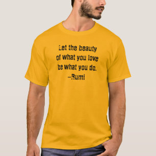 T-shirt Laissez la beauté Rumi Mens Tee