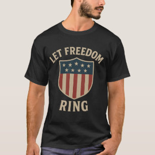 T-shirt Laissez la liberté tourner