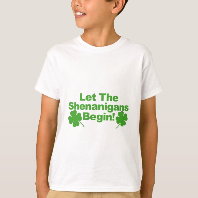 T-shirt Laissez la malice commencer Tshirt.png (Devant)