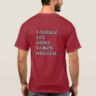 T-shirt Laissez le bon mardi gras de petit pain de