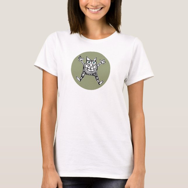 T-shirt Laissez le devenez écolo (Devant)