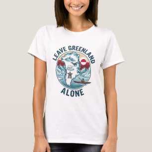 T-shirt Laissez le Groenland en paix