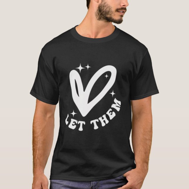 T-shirt Laissez-Les Comprendre Mal Vous Jugez Drôle Sarcas (Devant)