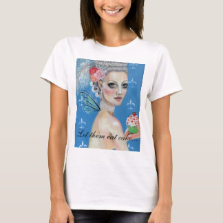 T-shirt Laissez-les manger du gâteau.