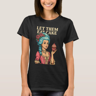 T-shirt Laissez-Les Manger Du Gâteau - Tee Ser Gras Inspir