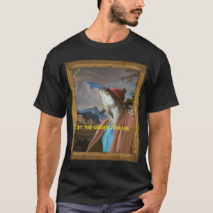 T-shirt Laissez les vagues vous emporter comme un poisson