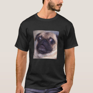 T-shirt Laissez Manches Longues Mème Flou Drôle de Visage