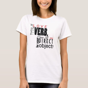 T-shirt Laissez-moi être votre objet direct