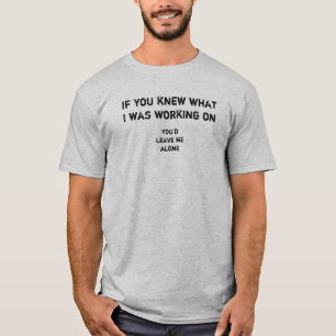 T-shirt laissez-moi seul