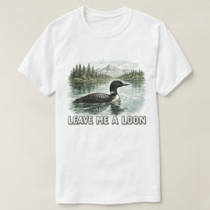 T-shirt Laissez-moi un plongeon Art de la nature drôle d'o