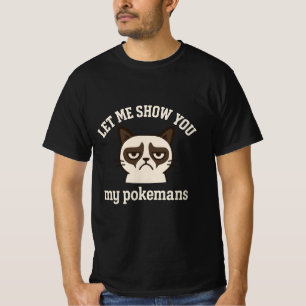 T-shirt Laissez-moi vous montrer mes pokemans