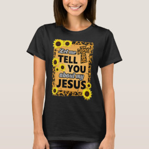 T-shirt Laissez-Moi Vous Parler De Jésus Religieux Chrétie