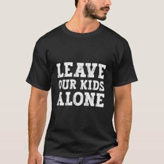 T-shirt Laissez Nos Enfants Orange Sauver Les Enfants