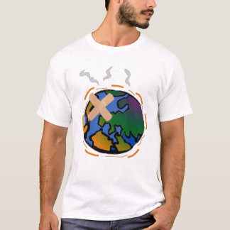T-shirt Laissez-nous coffre-fort la planète