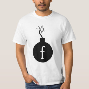 T-shirt Laissez tomber la bombe de F