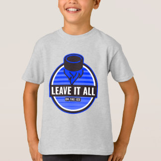 T-shirt Laissez Tout Sur La Glace