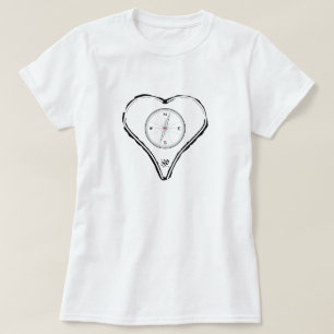 T-shirt Laissez votre coeur être votre boussole v0