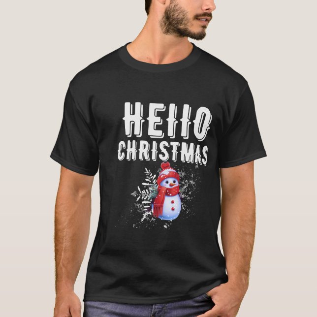T-shirt Laissez votre fête de Noël être spéciale avec ceci (Devant)