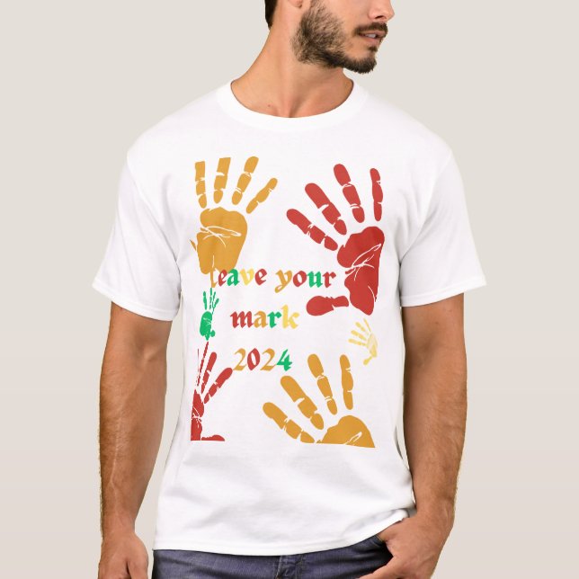 t-shirt laissez votre marque (Devant)