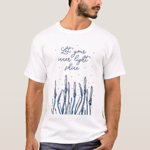 T-SHIRT LAISSEZ VOTRE RELIGION INTÉRIEURE LIGHT SHINE FOTH
