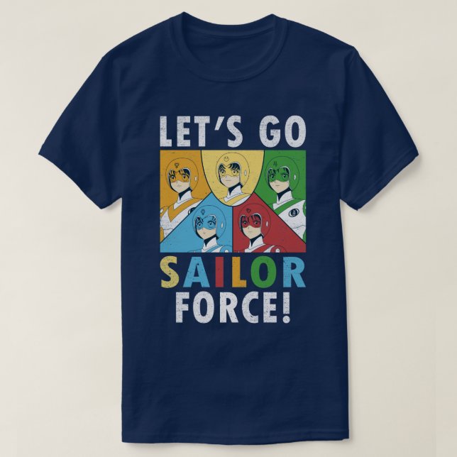 T-shirt Laissons aller le marin (Design devant)