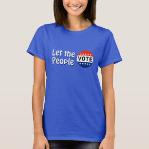 T-shirt Laissons le peuple voter