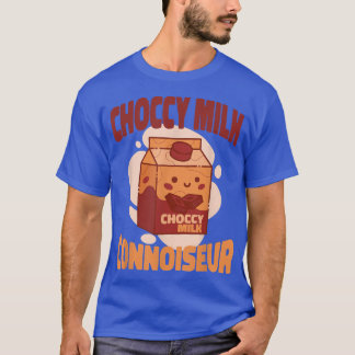 T-shirt Lait de chocolat Connoiseur Cute Kawaii Lait de ch