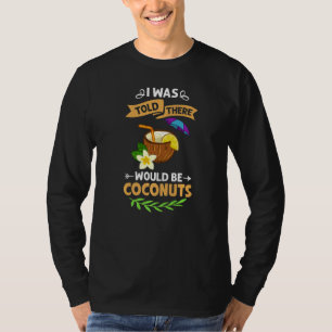 T-shirt Lait de coco Huile d'eau Crème Arbre Fruit Palm Bu
