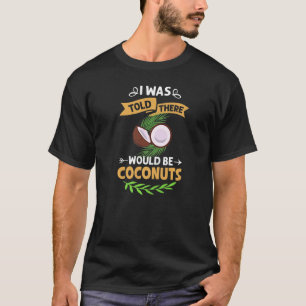T-shirt Lait de coco Huile d'eau Crème Arbre Fruit Palm Bu