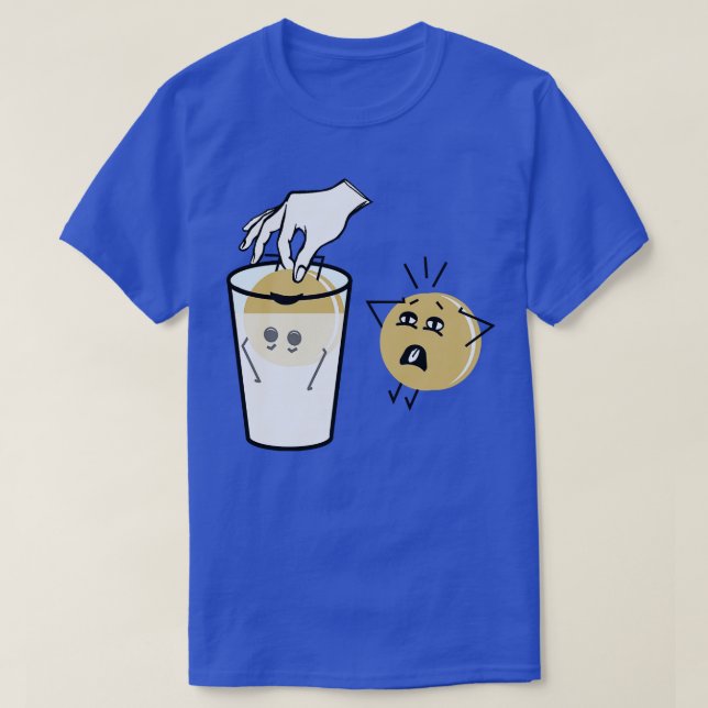 T-shirt Lait et biscuits Dunk (Design devant)